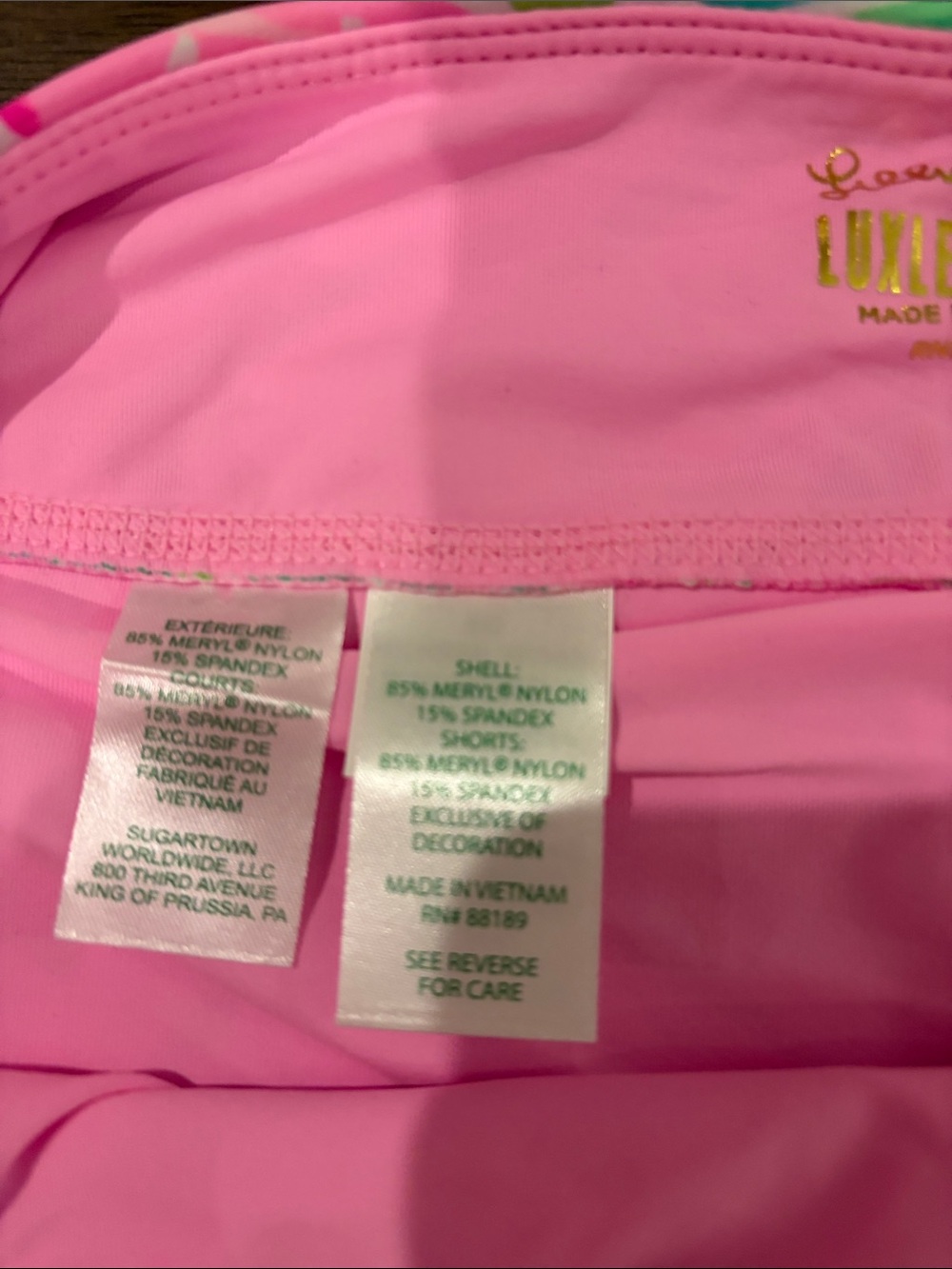 New With Tags Lilly Pulitzer Luxletic Corrine Skort Sz M - Picture 4 of 8